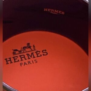 Hermès Orange bangle